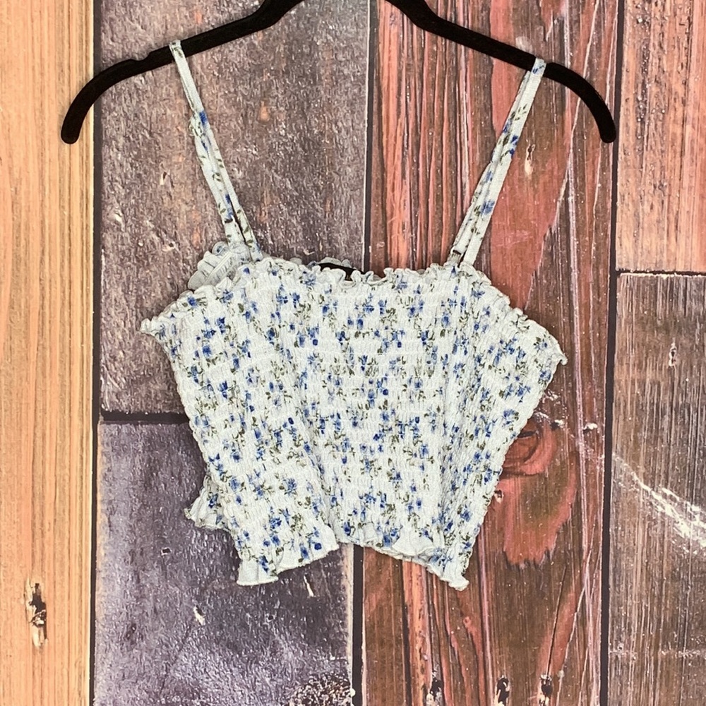 Almost Famous Tie-Front Floral Top Set ✨3/$25 SALE✨ - Picture 3 of 7
